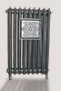 Antique radiator model: Rococo platewarmer (anno 1895)