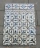 Antique floor tiles modell : Art-Deco ceramic motif tiles