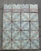 Antique floor tiles modell :Jugendstil ceramic motif tiles